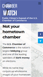 Mobile Screenshot of chamberofcommercewatch.org